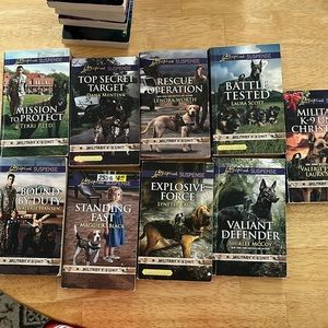 9 Christian Suspense Military K-9 Series Books